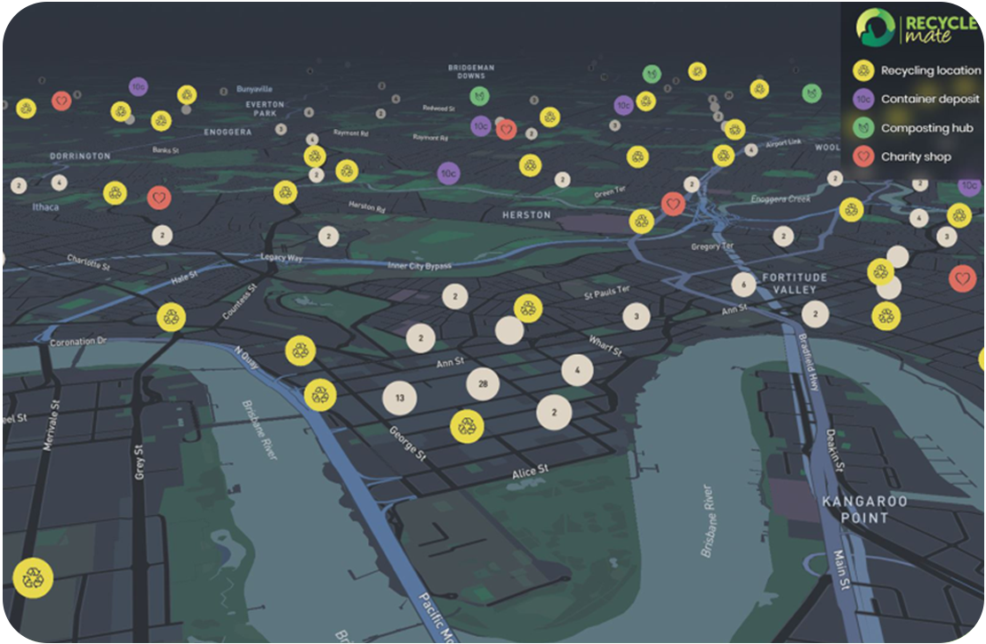 Bring recycling options to life with our community maps